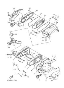 YP400 Впускная система 2
