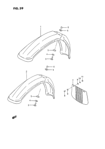TS185 Переднее крыло