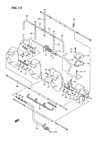 GSX-R750 Carburetor fittings