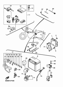 XVS950CU (ABS) エレクトリカル 2