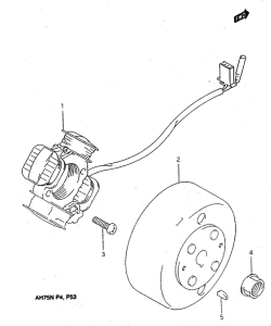 AH75 Зажигание