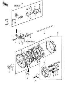 KH250 Бендикс