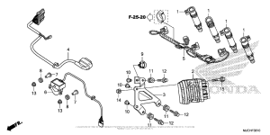 CBR600RR (ABS) Зажигание