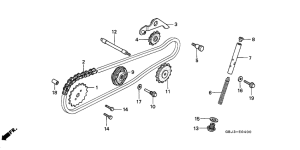 C50 Цепь грм / натяжное устройство