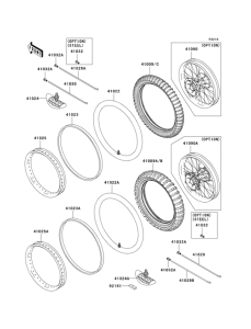 KX125 Покрышки