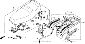 CH250 Сиденье
