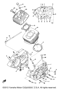 ATM1 Cylinder - crankcase