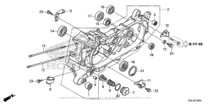NCH50 Картер левая половина