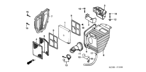 CG125 Воздухоочиститель