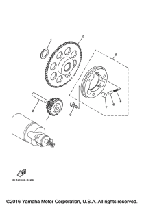TTR50EG Стартер