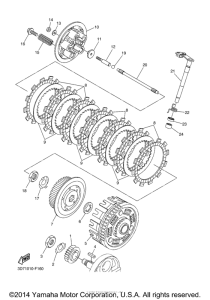 WR25RF Сцепление