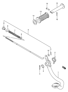 AX100 Передний суппорт