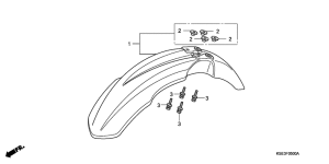  Переднее крыло