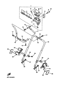 XVZ13TFS Передний тормозной цилиндр