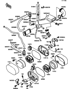 VN1500 Air filter(1 / 2)
