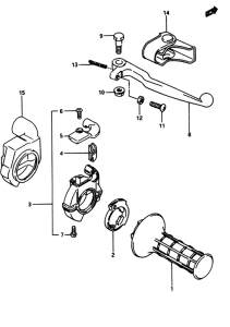 RM500 Right handle switch