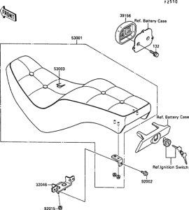 VN1500 Сиденье