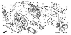CBF600 (Naked, ABS) Воздухоочиститель