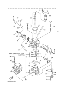 YP250 Карбюратор