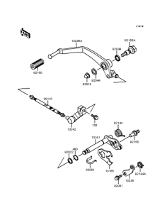 VN400 Механизм переключения передач
