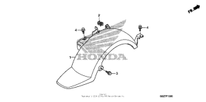 NPS50 Задний бампер