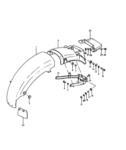 GS1000 Заднее крыло