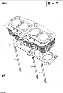 GSX750 Цилиндр