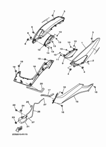 GPD125 サイドカバ-