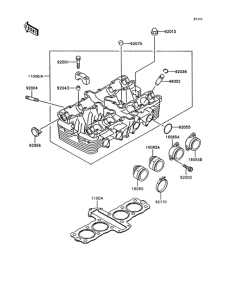 Z550 Головка цилиндров