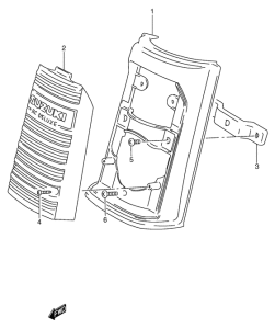 RC50 Передняя вилка cover