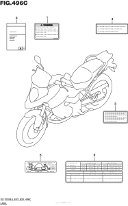 DL1000 (ABS) Label (Dl1000Al6 E33)
