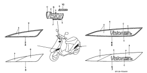 SA50S Наклейка