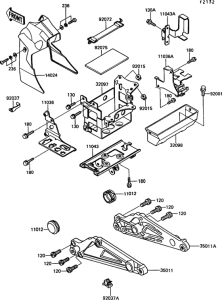 Z550 Короб для АКБ