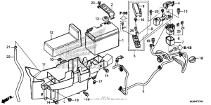 CTX1300 (ABS) Аккумулятор