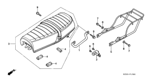 CG125 Пружина