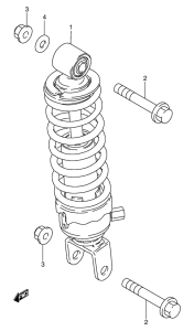 DS80 Задние амортизаторы