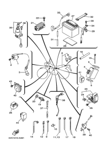 TW225E Электрические детали