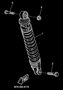 CW50RS Задняя подвеска