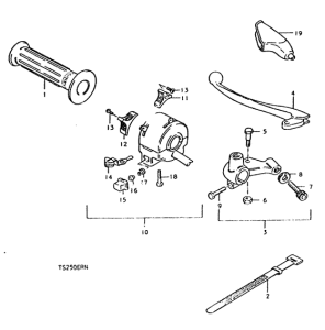 TS250 Left handle switch