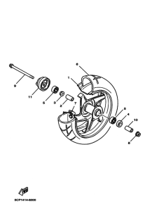 YA100W ﾌﾛﾝﾄﾎｲｰﾙ
