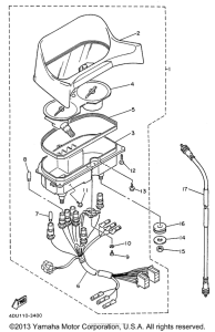 XJ600SHC Приборы