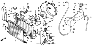 VF700C Радиатор