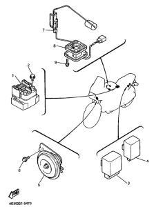 XJ900S Электрика 1