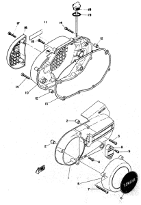 RD250 Боковые крышки