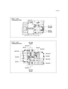 ER650 Болты крепления картера