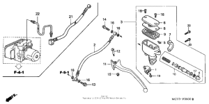 FSC600 Задний тормозной цилиндр