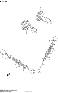 Распред вал / клапана