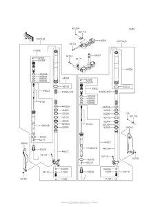  Передняя вилка