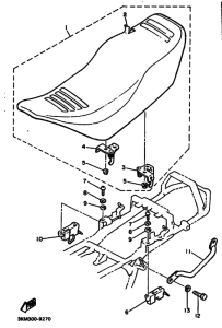 FJ600 FJ600A Пружина