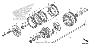 VT1300CT Сцепление